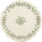 Lenox 830142 Holiday Round Serving Platter, Red & Green, 3.0 LB