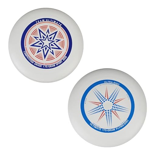 2pcs Discs Classic Burst Judge Disc Golf Putter 175g Plus | Extreme Frisbee PP Material Plastic Outdoor Sports Flying Saucer (Blue)