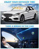 KUST Windshield Sun Shade for Mercedes-Benz E-Class 2010–2016 Window Shade Sun Visor Cover Foldable Blocks UV Rays Keep Your Car Cooler