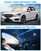 KUST Windshield Sun Shade for Mercedes-Benz E-Class 2010–2016 Window Shade Sun Visor Cover Foldable Blocks UV Rays Keep Your Car Cooler