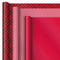 Hallmark Holiday Wrapping Paper with Optional DIY Bow Templates on Reverse (3 Rolls: 120 sq. ft. TTL) Red Plaid, Stripes, Polka Dots for Christmas, Valentines Day, Birthdays, Graduations