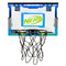 NERF LED Over The Door Mini Basketball Hoop - Pro Hoop Light Up Indoor Kids Basketball Hoop - Electronic Slam Dunk Mini Hoop Set with Mini Basketball - Door + Bedroom Indoor Hoop for Kids