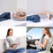 BESLKB Rotator Cuff Pillow - Shoulder Surgery Pillow - Side Sleeper Pillow for Neck and Shoulder Pain Relief, Post Shoulder Support (Grey)