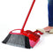 O-Cedar Pet Pro Broom & Step-On Dustpan PowerCorner