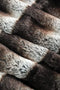 inchgrass Luxury Soft Faux Mink Fur Throw Blanket Shaggy Plush Elegant Weighted Handmade Thick Blanket for Sofa Chair Couch Living Bedding (60"x70", Grey Chinchilla)