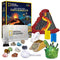NATIONAL GEOGRAPHIC Earth Science Kit - Over 15 Science Experiments & STEM Activities for Kids, Includes Crystal Growing Kit, Volcano Science Kit