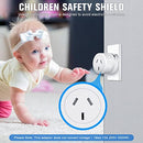 HEYMIX UK Travel Adapter 3-Pack, UK to AUS Universal Travel Plug, AU to UK International Power Adapter, UK to Australia Travel Power Adapter, UK Plug for England,Malaysia,Indonesia,Part Asia,Singapore