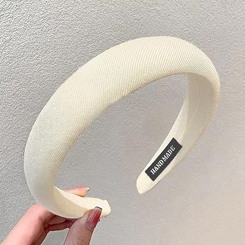 3PCS Fabric Headbands Solid Colors Hair Hoops Simple Hairbands Set Hair Barrettes Cute Head-wear Hair Accessories for Women and Girls (Multicolor3)