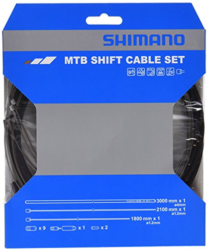 Shimano CABGR7BK Spares MTB Gear Set Cable - Black, One Size