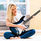 ZENY 39" Full Size Electric Guitar with Amp, Case and Accessories Pack Beginner Starter Package, Blue Ideal Christmas Thanksgiving