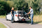 Westfalia BC 60 Bike Rack for The Trailer Hitch | Towbar Carrier for 2 Bicycles | Suitable for E-Bikes | Foldable