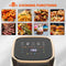 Advwin 8L Digital XXL Air Fryer, Oil-Less Air Fryer, 8 Presets Healthy Electric Cooker LED Touch Digita Screen Kitchen Oven | Nonstick Beige Air Fryer | Electronic Recipe
