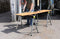 STANLEY Folding Work Bench Saw Horse Twin Pack, Heavy Duty Metal Leg with Side Latch, 1-97-475