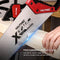 HAUTMEC 14 in. X-Sharp Hand Saw, 12 TPI Woodworking Handsaw, Soft-Grip Sharp SharpTooth for Cutting and Sawing Trees, Plastic Pipes, Drywall HT0295