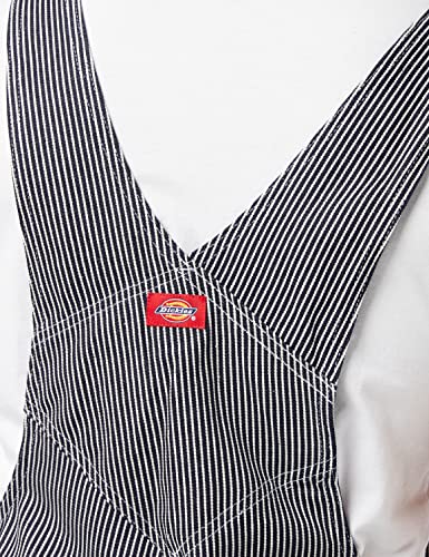 Dickies Men's Bib Overall, Hickory Stripe, 38X30
