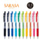 Zebra Sarasa Clip 0.5, 10 Color Set (JJ15-10CA)