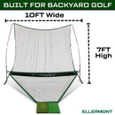 Automatic Ball Return Golf Net for Backyard Driving - - Golf Net Includes Protective Weather Cover  - - Durable 5 Layer Golf Netting - - Golf Net with Hitting Mat - - 10FT X 7FT Golf Net Outdoor Size