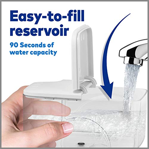 Waterpik ION Professional WF12 Rechargeable and Portable Cordless Water Flosser Teeth Cleaner - White