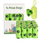 Dog Poop Bags,Biodegradable Poop Bags Green 240 Counts 16 Rolls Pet Waste Bags, Strong Thick Dog Poo Bags, Dog Bags for Poop, Dog Poop Bag Rolls