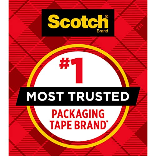 Scotch Heavy Duty Shipping Packaging Tape 48mm x 50m 2350-6 (Pack of 6)