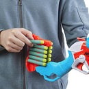 Hasbro NERF DinoSquad - Tricera-Blast Dart Blaster - US Version - TriceraTops Dinosaur Design - Break-Open 3-Dart Loading - 12 Official NERF Darts - Dart Storage - Toys for Kids - F0803 -Ages 8+