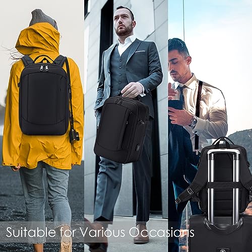 SPAHER Travel Backpack Ryanair Cabin Bag 40x20x25 Hand Luggage Backpack 15.6 Inch Laptop Backpack Hand Cabin Luggage Approved Carry On Bag Rucksack Flight Bag with USB 20L for Man Women