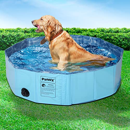 PaWz Folding Swimming Pool Dog Cat Washing Bath Tub Portable Summer Outdoor XL