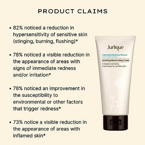 Jurlique Calendula Redness Rescue Soothing Moisturizing Cream, 3.3 Ounce(Pack of 1)