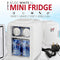 NETTA Mini Fridge 5L Beer Drinks Portable Small Fridge for Bedroom, Caravan, Office With Cooling And Warming Function | AC/DC Portable | White
