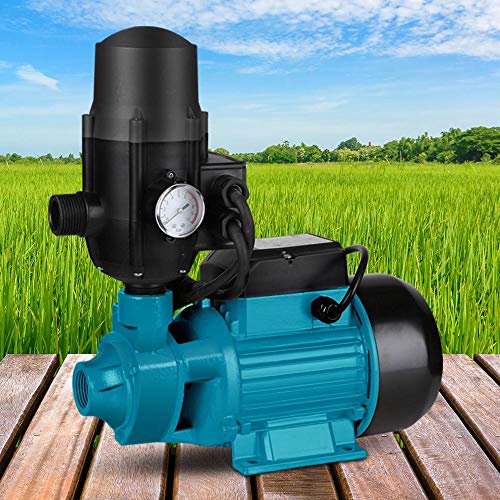 Giantz Water Pump Auto Peripheral Pump Clean Water Garden Farm Rain Tank Irrigation QB80 BK