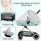 Pram Net, Universal Mosquito Fly Bug Insect Net Protection Cover for Pushchair Car seat Buggy carrycot Bed Stroller Bassinet Basket Jogger Travel cot