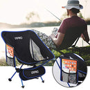 URPRO Outdoor Ultralight Portable Folding Chairs with Carry Bag Heavy Duty 145kgs Capacity Collapsible Chair Camping Folding Chairs Beach Chairs