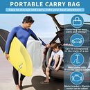 AZXRHWYGS 10 ft Dinghy Boats, 4 Persons Inflatable Boat Fishing Kayak Raft Sport Boat for Adults with Paddles Air Pump Carry Bag