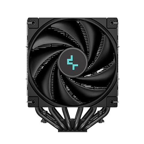 DeepCool AK620 Zero Dark High Performance CPU Cooler Dual-Tower Design, 2x120mm Fluid Dynamic Bearing Fans, 6 Copper Heat Pipes Intel LGA1700/AMD AM5