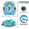 Serene Life Watersports Inflatable Towable Booster Tube - Two Person Water Boating Float Tow Raft, Inflatable Pull Boats/Tubes/Towables w/Dual Seats, PVC Bladder, Foam Pad, Nylon Handles SLTOWBL10