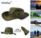 Boonie  Hat, Outdoor Wide Brim Sun Protect Hat, Double Layer Classic US Combat Army Style Bush Jungle Sun Cap for Fishing Hunting Camping Green