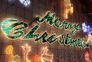 5.5M Merry Christmas Sign LED Rope Light Commercial