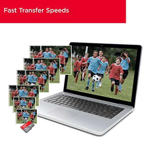 Sandisk 64GB Ultra MicroSDHC UHS-I Memory Card