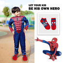 Marvel Spider-man Socks for Boys, 10 Pairs Low Cut Socks for Boys Ages 3-9, Red, One size