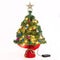 Sunnyglade 22Inch Tabletop Christmas Tree Mini Artificial Christmas Tree with 35 LED Lights for Table Top Desk Classic Series Holiday Decoration (Green)