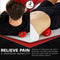 Muscle Max Massage Ball - Therapy Ball for Trigger Point Massage - Deep Tissue Massager for Myofascial Release - Mobility Ball for Exercise & Recovery (Fire Red)