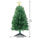 DUUDO 3FT Premium Hinged Artificial Holiday Small Mini Christmas Tree for Tabletop,Home, Office, Indoor and Outdoor Holiday Decoration,Easy Assembly Metal Hinges & Foldable Base