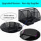 ZDZBLX Desk Organiser, Mesh Desk Tidy Multifunctional Pen Holder, Pen Pot Desktop Organiser, Upgraded Office Stationary Organiser Desk Accessories Storage with Drawer for School, Home, Office(Black)
