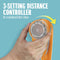 Conair Fabric Shaver and Lint Remover, Battery Operated Portable Fabric Shaver, Orange