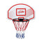 Genki Indoor Mini Basketball Hoop Wall Mounted Basketball Backboard Ring Net Set 73 x 49cm for Adults Kids Home Outdoor Office Door