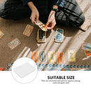 Playing Card Deck Cases Box: 6 Pcs Plastic Empty Playing Card Holder Case Box Storage Organizer Snaps Closed