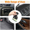 Ziciner Car Interior Dust Brush, Auto Soft Bristle Detailing Cleaners, Curved Design Dirt Clean Brushes, Cleaners Tool for Vehicle Dashboard, Air Conditioner Vents, Leather, Computer (Tricolor)