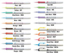 Zebra Mildliner Highlighter Pen Set, 20 Pastel Color Set (Japan Import)