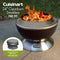 Cuisinart COH-800 24" Cleanburn Smokeless Fire Pit with Wind Guard, Easy Clean Ash Tray and Locking Base