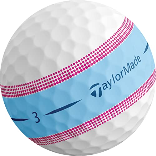 Taylormade TMJ23 TourResponse Stripe BLPNK JPN 23 Tour Response Ball Mens Golf Ball